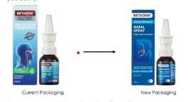 for Betadine Defence Nasal Spray, 20ml (Packaging May Vary)