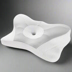 💤 Ergonomic Foam Neck Pillow – Neck Support & Spinal Alignment