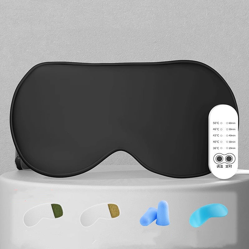 USB Heated Eye Mask with Herbal Packs and 5 Heat Settings