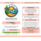 RASHBlock® Diaper 75ppm Silver Diaper Care Ointment - Water Soluble 3 oz