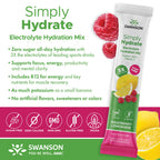 Simply Hydrate Electrolyte Hydration Mix - Raspberry Lemonade