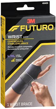 FUTURO(TM) Energizing Wrist Support 48403EN Left Hand, Large/Extra-Large