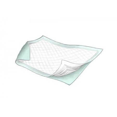 Covidien 949B10 Wings Fluff Underpad, Moderate Absorbency, 30 x 30 Size (Pack of 10)