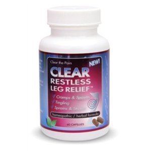 CLEAR Restless Leg Relief, 60 CAP, 2 Pack