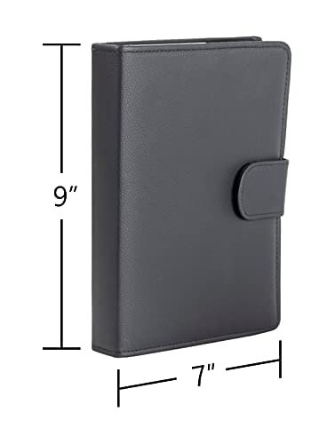 e-Pill 5 Times a Day x 7 Day Large Weekly Pill Organizer, Vitamin and Medicine Pill Box - with Discreet Case (Black)