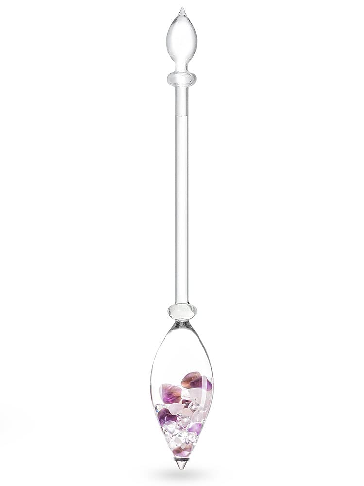VitaJuwel Gemstone Vial WELLNESS with Amethyst, Rose Quartz & Clear Quartz - Balance, Relaxation & Clarity