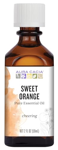 Aura Cacia Essential Oil, Cheering Sweet Orange, 2 fl. oz.