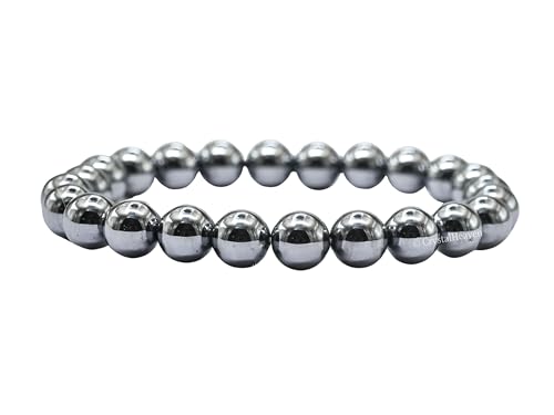 Certified Terahertz Stone Bracelet For Women Men With Healing Crystal And Reiki Stone  Beautiful Gemstone Beaded Bracelet For B