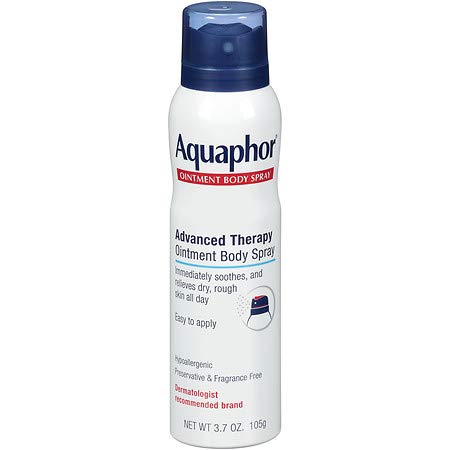 Aquaphor Ointment Body Spray 3.7 Ounce (109ml) (2 Pack)