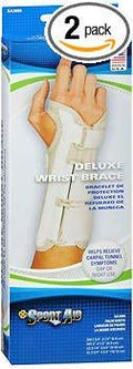 Sport Aid Deluxe Wrist Brace Large Right - 1 ea., Pack of 2
