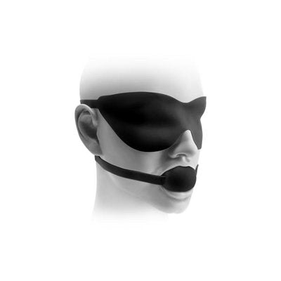 Fetish Fantasy Elite - Large Ball Gag & Mask Black