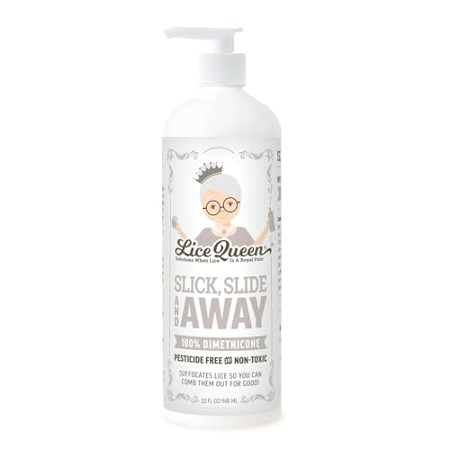 Slick, Slide, & Away - Dimethicone Lice Treatment and Prevention - Gentle, Non-Irritating Formula for All Hair Types