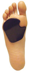 Dancers Professional 1/8 Gel Foot Pad *2pk Left Foot, Self-Sticking, Re-usable