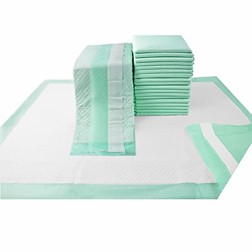 MILDPLUS Bed Pads with Adhesive Strips 30 X 36 Disposable Underpads Extra Large Thicker Incontinence Pads for Unisex Adult, 