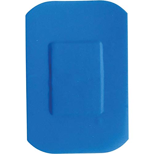 HypaPlast Blue Catering Plasters, 7.2x5cm (Pack of 100)