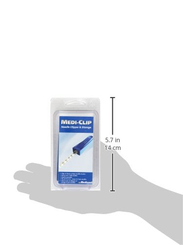 Medicool Medi-Clip Syringe Clip and Storage Snip Off and Dispose of Used Needles Holds 1500 Needles | MEDICLIP
