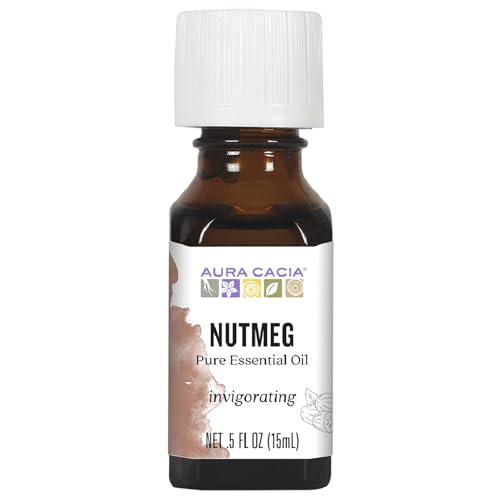 AURA CACIA ESSENTIAL OIL,NUTMEG, .5 FZ6