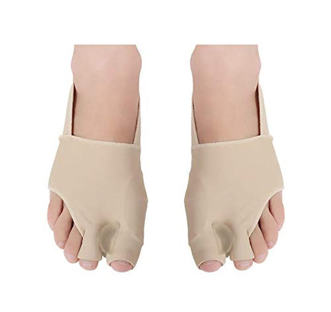 Bunion Corrector, Double Toe Separators, Relieve Toe Friction Bunion Pain, Ball of Foot Cushion Toe Spacers Straightener Splint,