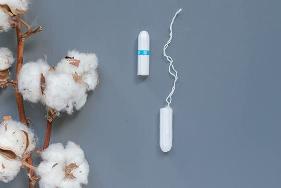 Natracare 2000 Organic All Cotton Non-Applicator Tampons 20 Count, 3 pack