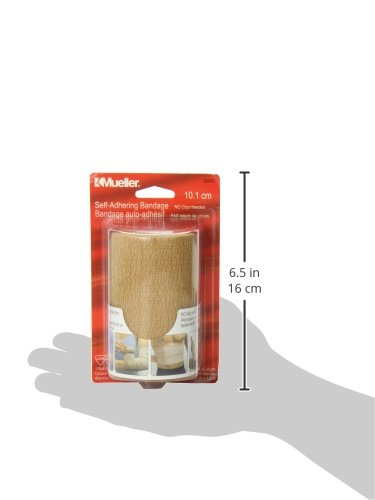 MUELLER Self Adhering Bandage, 4 Inch x 5 Yards