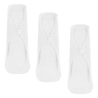 3Pcs Reusable Washable Mama Cloth Period Pads Reusable Menstrual Pads Cotton Absorbent Panty Liners Pads Feminine Pads for Women