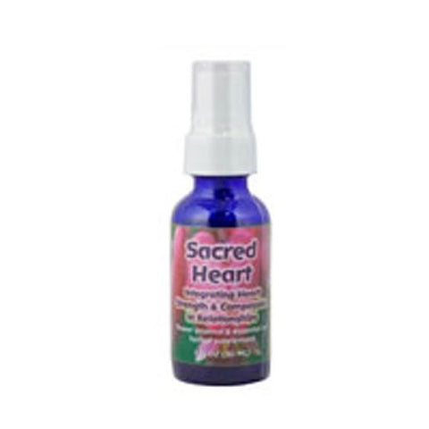 Flower Essence Services, Sacred Heart, Flower Essence & Essential Oil, 1 fl oz (30 ml) Flower Essence Services, Sacred Heart, Fl