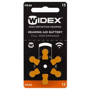Widex Hearing Aid BatteryHear.Com (Pack Of 120, Size 13)