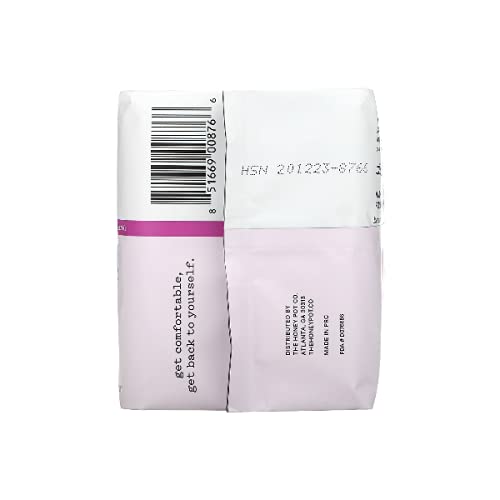 The Honey Pot Company - Non-Herbal Regular Flow Pads with Wings - Organic Pads for Women - Cotton Cover, & Ultra-Absorbent Pulp