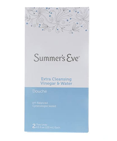 Summer s Eve Extra Cleansing Vinegar & Water Douche 2 Ct (Pack of 2)