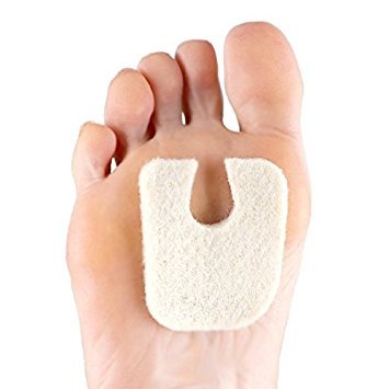 Dr. Jills Wide Felt 1/4 Thickness U-shaped Callus Pads (Pack 10)