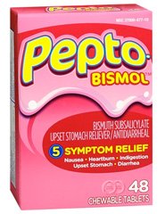 Pepto Bismol Original Chewable 48 ct