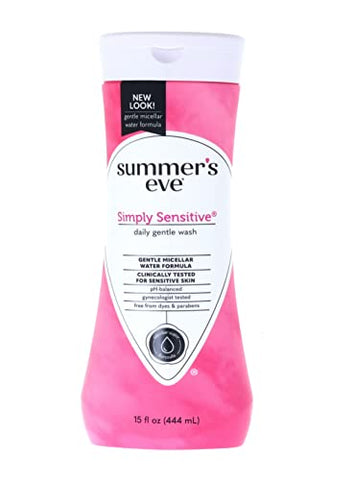 Summer s Eve Feminine Wash Sensitive Skin 15 oz (Pack of 9)