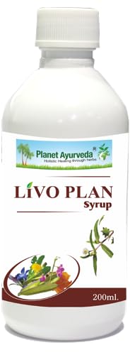 Planet Ayurveda Livo Plan Syrup | Herbal Liver Detox Syrup | Supports Fatty Liver, Digestion & Liver Health  200 Ml