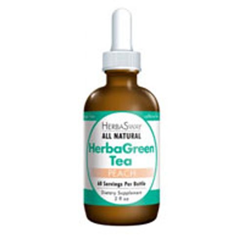 Herbasway Herbagreen Tea - PEACH, Peach, 2 oz3