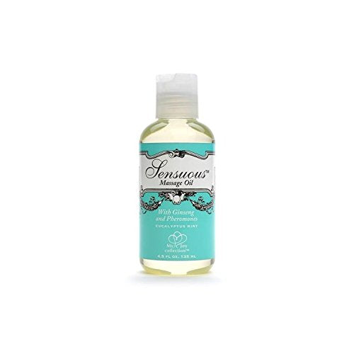 Kingman Sensuous Massage Oil Eucalyptus Mint, 1 Ounce