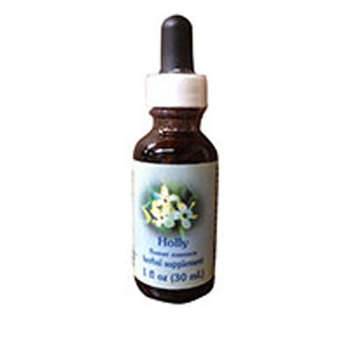 Holly Dropper, 0.25 oz by Flower Essence Services (Pack of 4)
