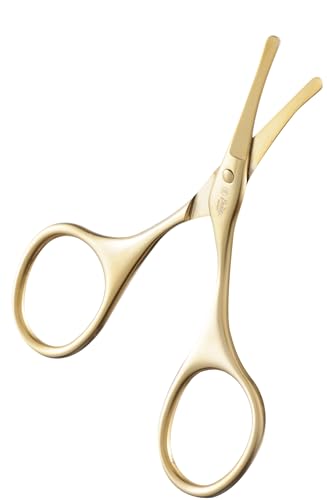 Beaut Secrets Nasal Safety Personal Grooming Scissors For Nose Hair Cutting, Beard, Mustache, And Eyebrow | Nose Hair Remover & 