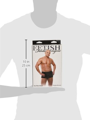 Fetish Fantasy See Thru Boxers L/xl, 5 Ounce