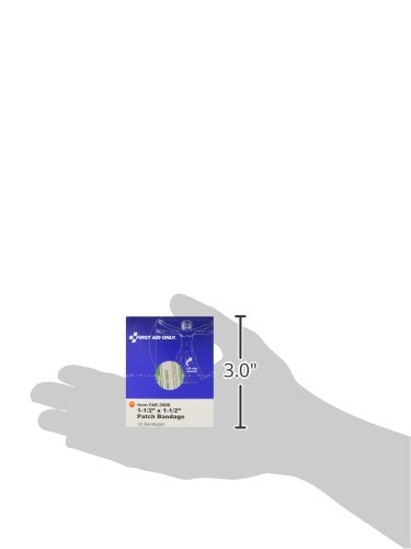 Patch Bandages, 1-1/2 x 1-1/2 , SmartCompliance Refill, 10 Bandages/B