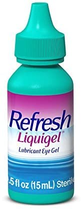 Refresh Liquigel Lubricant Eye Drops Soothing Gel - 0.5 fl oz, Pack of 5