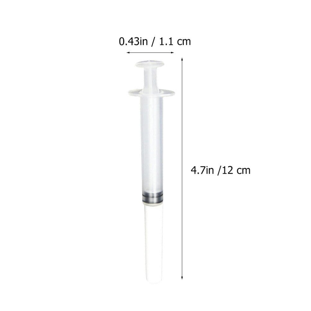 Healvian Disposable, 25pcs e Applicator Syring e e Injector Syring e Shooter for Men Women Couples Vaginals Applicator 3g