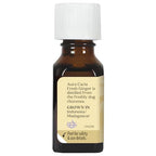 Aura Cacia Fresh Ginger Essential Oil, GC/MS Tested For Purity, 15ml (0.5 fl. oz.)