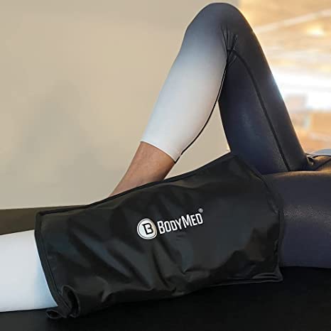 BodyMed Gel Cold Packs, Black, Oversize, 21 in. x 11 in. - Reusable Cold Therapy Ice Pack - Professional Fitness Cold Compress f
