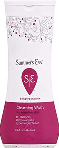 Summers Eve Feminine Wash for Sensitive Skin 15 OZ
