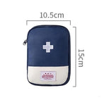 4 Pcs Travel First Aid Pouch,Empty Mini First Aid Pouch, Portable Outdoor First Aid Medical Rescue Bag Multi-Function Emergency