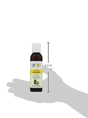 Aura Cacia Avocado Skin Care Oil | GC/MS Tested for Purity | 118ml (4 fl. oz.)