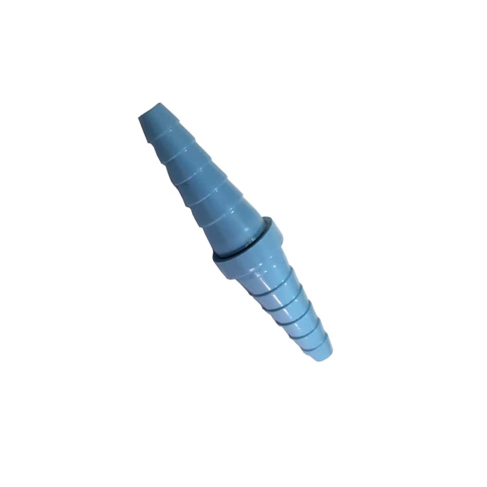 SoulGenie HealthAndYoga Enema Tube Connector- Gradual Step Ridges to Join Different Width - 8mm to 16mm Diameter Hoses - Enema S