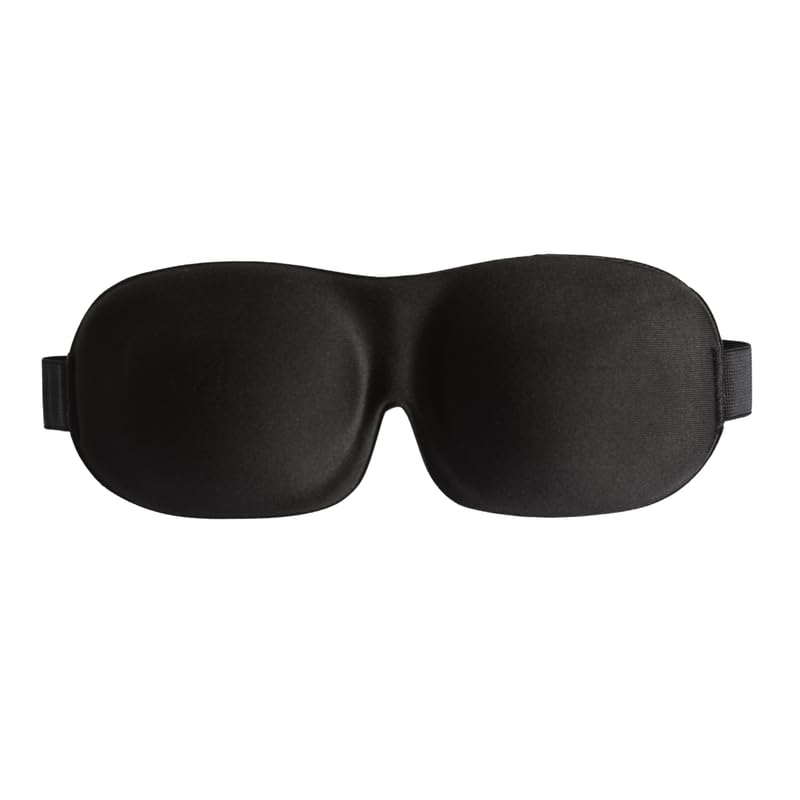 Lasting Lashes Sleep Mask Contoured Cup Night Blindfold | Soft and Comfortable Night Eye Mask with Flexible Strap | Eye Masks fo