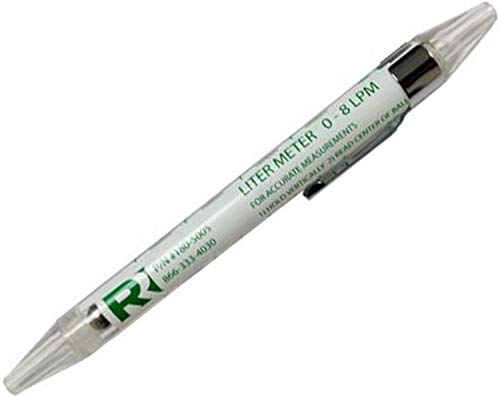O2 Liter Flow Standard Flow O2 Liter Meter (1-8 LPM) to Measure Oxygen by Responsive ...