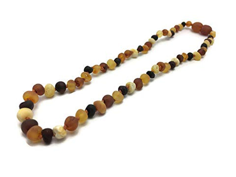 Baltic Essentials Raw Multi 12.5'' Necklace